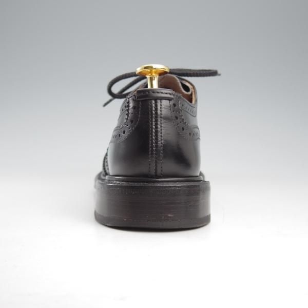 極上★トリッカーズ(レディース) SIZE 4.5【定価￥121,000-★フルブローグ/BOURTON】L5633/フルブローグ/黒/Tricker's★k686