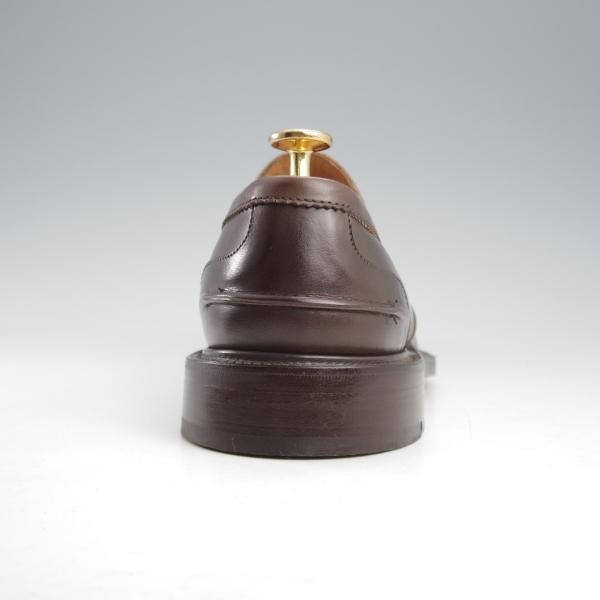 極美品★トリッカーズ SIZE 6.5【定価￥104,500-★コインローファー/JAMES】3227/カーフ/Espresso/濃茶/メンズ/Tricker's★k687