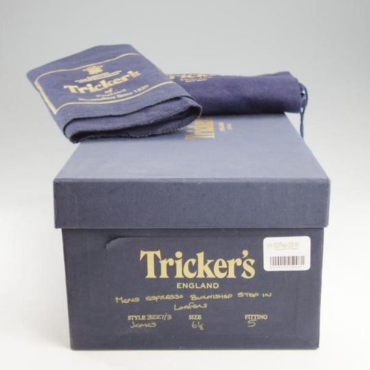 極美品★トリッカーズ SIZE 6.5【定価￥104,500-★コインローファー/JAMES】3227/カーフ/Espresso/濃茶/メンズ/Tricker's★k687