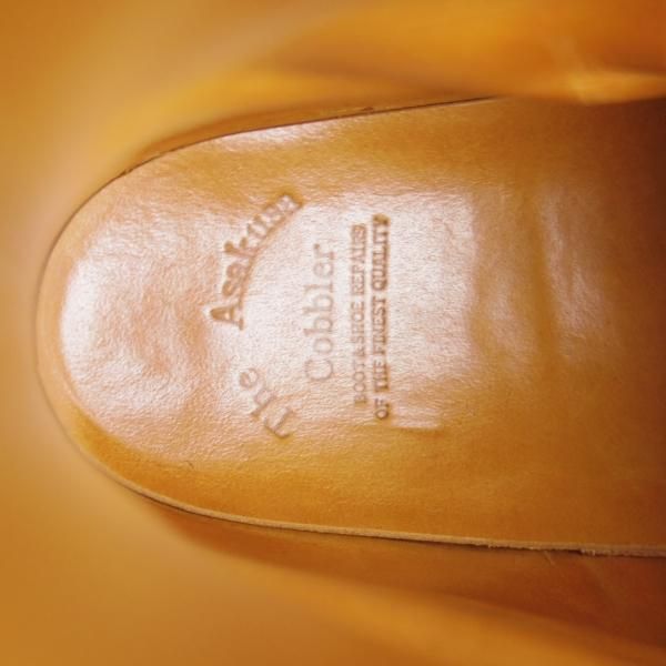 極上★浅草コブラー UK7程度【総製作費40万円程度★復刻ロシアンカーフ(英：J&FJ BAKER社)/純正ツリー付】ブーツ/フルハンドメイド★k689