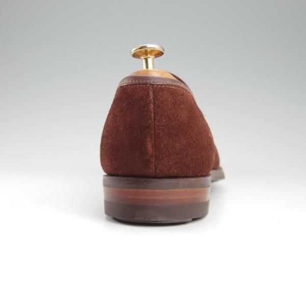 未使用★クロケット&ジョーンズ 6.5E【ダイナイトソール仕様★SYDNEY/シドニー】341ラスト/コインローファー/茶/Crockett&Jones★k691