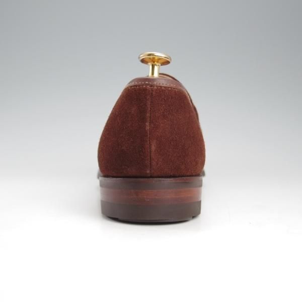 未使用★クロケット&ジョーンズ 6.5E【ダイナイトソール仕様★SYDNEY/シドニー】341ラスト/コインローファー/茶/Crockett&Jones★k691