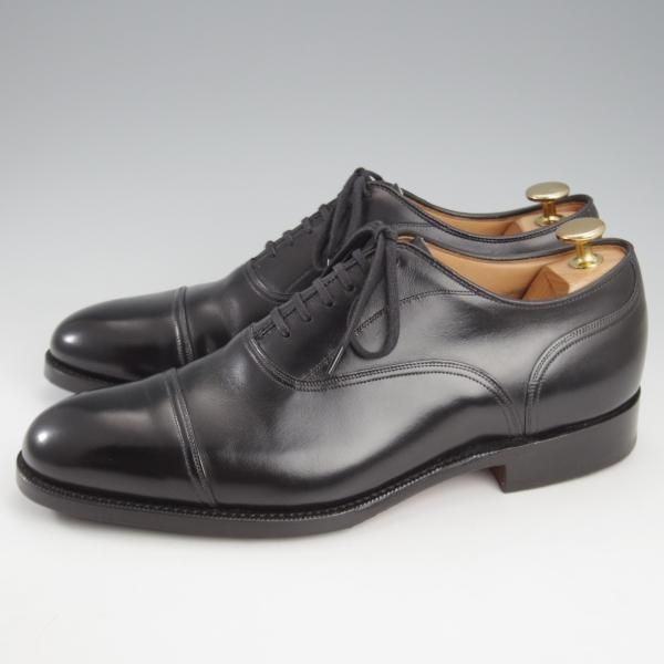 極美品★チャーチ 65G/UK6.5【★GOODRICH 2/グッドリッチ/108ラスト】ストレートチップ/カーフ/黒/メンズ/Church's★k694