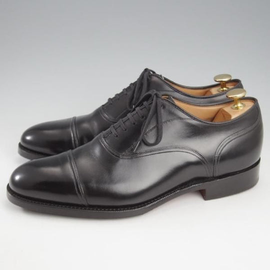 極美品★チャーチ 65G/UK6.5【★GOODRICH 2/グッドリッチ/108ラスト】ストレートチップ/カーフ/黒/メンズ/Church's★k694