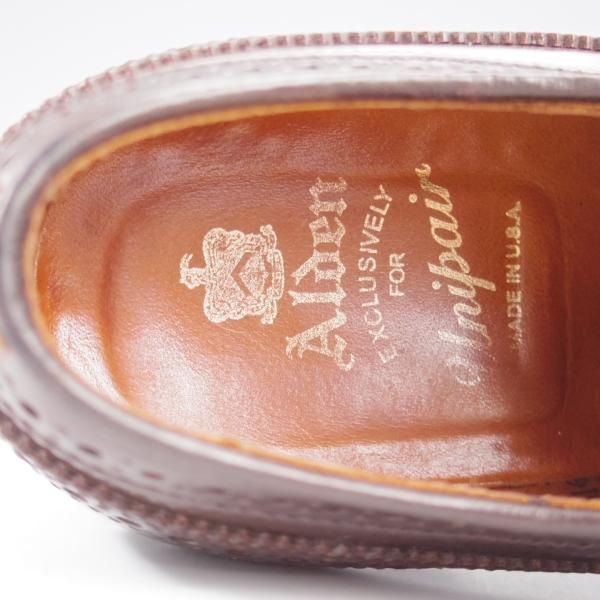 極上★オールデン 7D【貴重★シガー色/コードバン/トゥルートレッドラスト】(韓国)unipair別注/A7502/ロングウイング/濃茶/ALDEN★k698