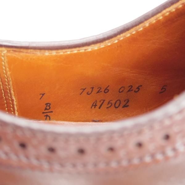 極上★オールデン 7D【貴重★シガー色/コードバン/トゥルートレッドラスト】(韓国)unipair別注/A7502/ロングウイング/濃茶/ALDEN★k698