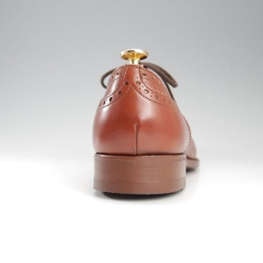 未使用★チャーチ 75F/UK7.5【旧チャーチ★デッドストック品/73ラスト/DIPLOMAT】ディプロマット/セミブローグ/カーフ/茶/Church's★k700