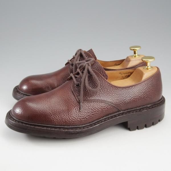 極上★トリッカーズ(レディース) (Lady's)24.5cm程度【貴重★QUILP別注/The Old Curiosity shop】7351/プレーントゥ/濃茶/Tricker's★k702