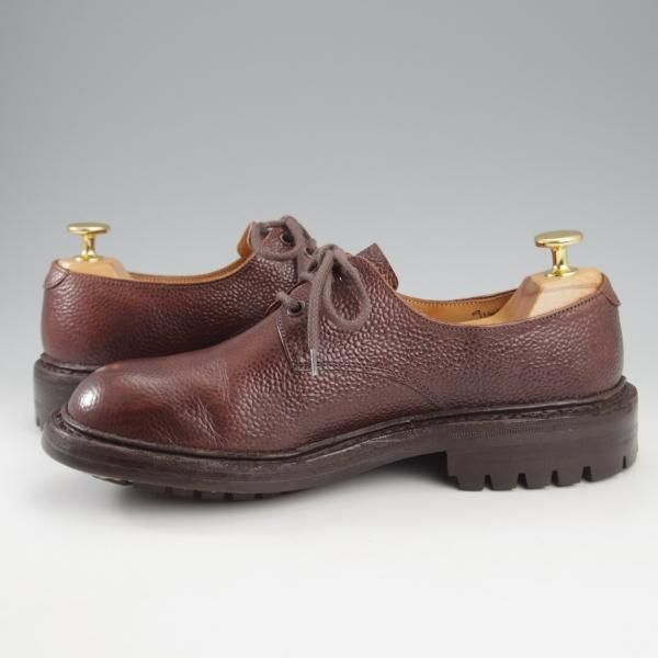 極上★トリッカーズ(レディース) (Lady's)24.5cm程度【貴重★QUILP別注/The Old Curiosity shop】7351/プレーントゥ/濃茶/Tricker's★k702