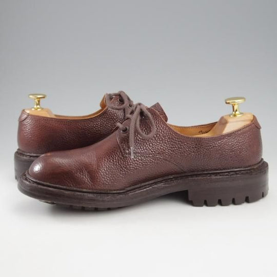 極上★トリッカーズ(レディース) (Lady's)24.5cm程度【貴重★QUILP別注/The Old Curiosity shop】7351/プレーントゥ/濃茶/Tricker's★k702