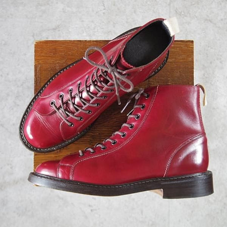 極美品★トリッカーズ SIZE 7【現行モデル定価￥132,000-★ポールスミス別注/モンキーブーツ】6077/オイルドレザー/Tricker's★k703