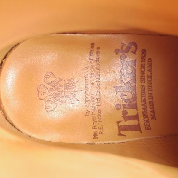 美品★トリッカーズ(レディース) SIZE 4.5【定価￥132,000-★エイコンアンティーク/カントリーブーツ】L5411/薄茶/Tricker's★k704