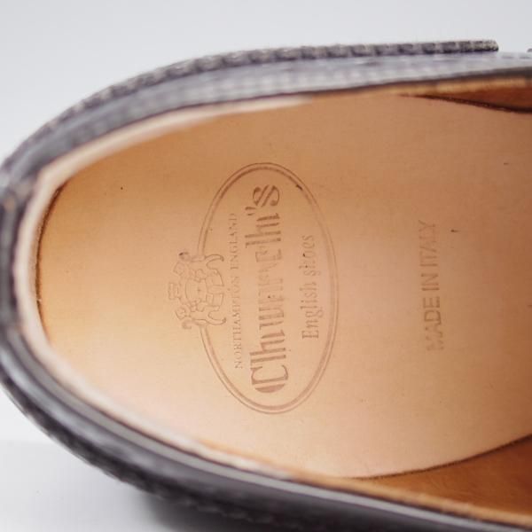 ほぼ未使用★チャーチ(レディース) SIZE 36.5【定価￥176,000-★バーウッド/BURWOOD WG】ポリッシュドバインダーカーフ/Church's★k708