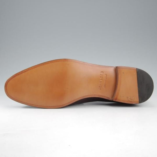 ほぼ未使用★ジョンロブ 7.5E【定価￥203,500-★CITY 2/シティ/7000ラスト】ミュージアムカーフ/ストレートチップ/濃茶/JOHN LOBB★k711