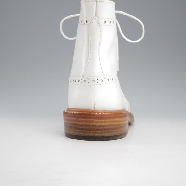 未使用★トリッカーズ SIZE 8【定価￥132,000-★MALTON/モールトン】M2508/カントリーブーツ/カーフ/白/メンズ/Tricker's★k714