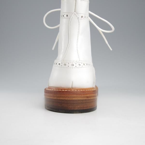 未使用★トリッカーズ SIZE 8【定価￥132,000-★MALTON/モールトン】M2508/カントリーブーツ/カーフ/白/メンズ/Tricker's★k714