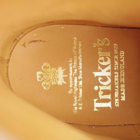 未使用★トリッカーズ SIZE 8【定価￥132,000-★MALTON/モールトン】M2508/カントリーブーツ/カーフ/白/メンズ/Tricker's★k714