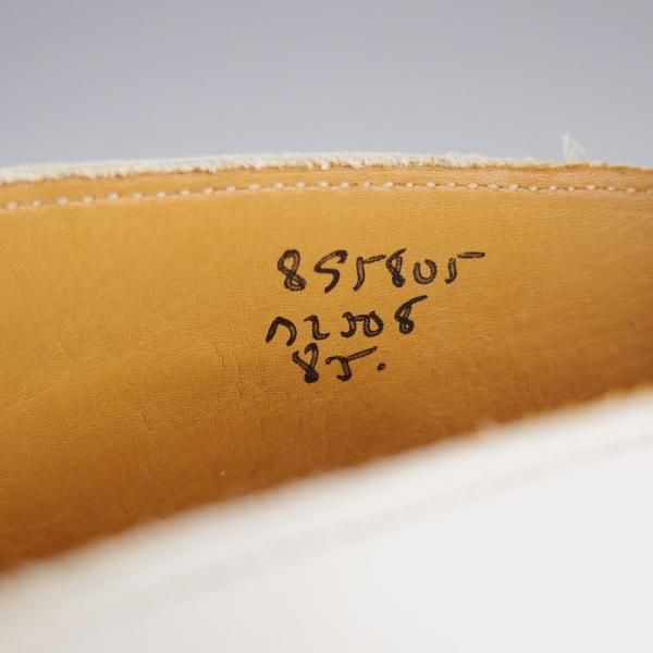 未使用★トリッカーズ SIZE 8【定価￥132,000-★MALTON/モールトン】M2508/カントリーブーツ/カーフ/白/メンズ/Tricker's★k714