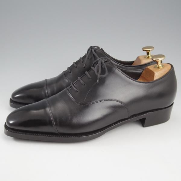 極美品★(英)アンソニー・クレバリー 6.5E【定価￥308,000-★BODIE/ストレートチップ】カーフ/黒/メンズ/ANTHONY CLEVERLEY★k717