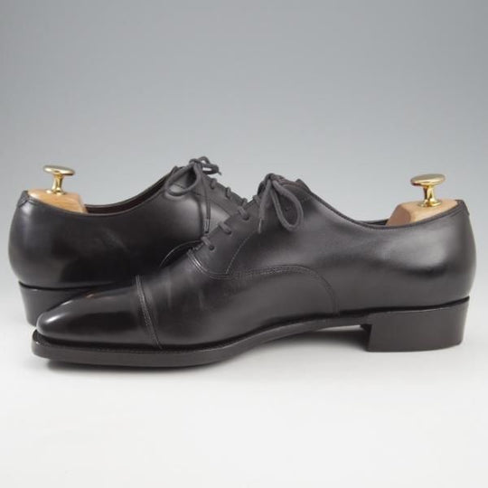 極美品★(英)アンソニー・クレバリー 6.5E【定価￥308,000-★BODIE/ストレートチップ】カーフ/黒/メンズ/ANTHONY CLEVERLEY★k717