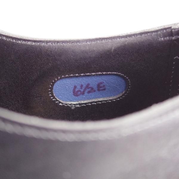 極美品★(英)アンソニー・クレバリー 6.5E【定価￥308,000-★BODIE/ストレートチップ】カーフ/黒/メンズ/ANTHONY CLEVERLEY★k717