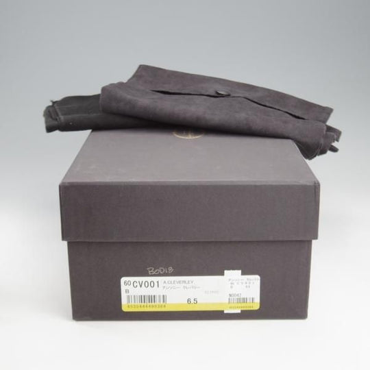 極美品★(英)アンソニー・クレバリー 6.5E【定価￥308,000-★BODIE/ストレートチップ】カーフ/黒/メンズ/ANTHONY CLEVERLEY★k717