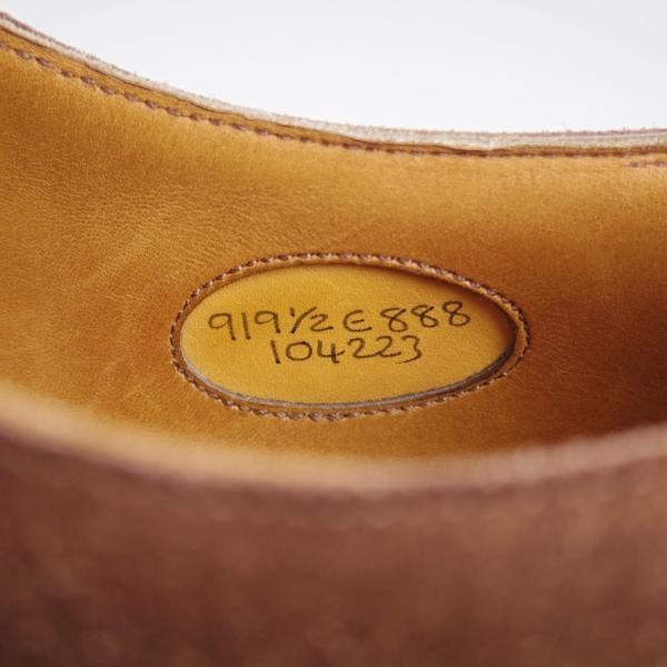 極上★エドワードグリーン 9E【モデル定価￥189,200-★ASQUITH/アスキス/888ラスト】セミブローグ/スエード/濃茶/EDWARD GREEN★k718