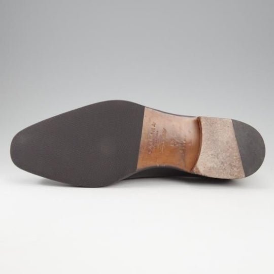 極上★(スペイン製)カルミナ SIZE 8.5【定価￥72,600-★ホールカット/910】RAINラスト/ボックスカーフ/NEGRO/黒/メンズ/CARMINA★k719