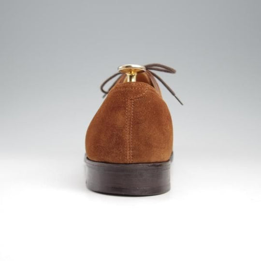 極上★ジョンロブ 6E【モデル定価￥231,000-★パンチドキャップトゥ/CHIGWELL】2511ラスト/スエード/茶/メンズ/JOHN LOBB★k720