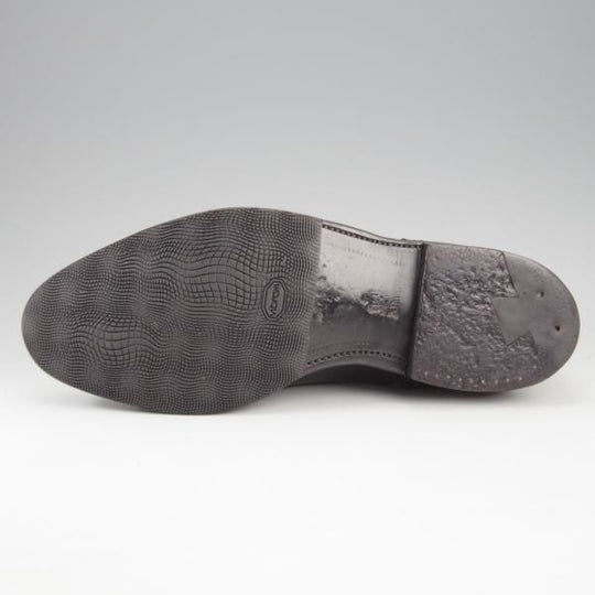 美品★オールデン 9EE【現行定価13万円程度★セミブローグ/909/ハンプトンラスト】カーフ/黒/メンズ/ALDEN★k723