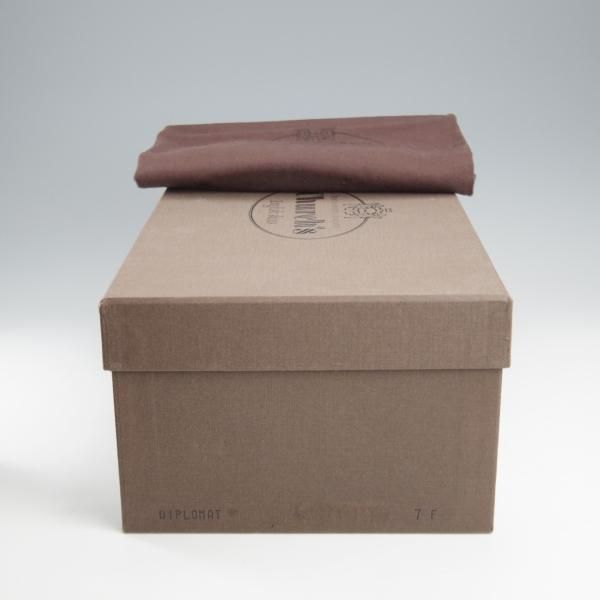 極美品★チャーチ 70F/UK7【現行定価￥176,000-★ディプロマット/DIPLOMAT】173ラスト/セミブローグ/ネバダカーフ/濃茶/Church's★k725