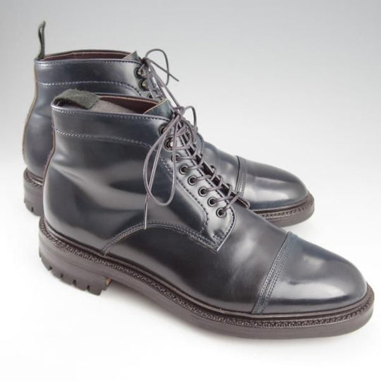 極美品★Makers/メイカーズ SIZE 7【定価￥179,300-★コードバン仕様/紺/(米)ホーウィン社】CDVN-12/ブーツ/コマンドソール★k727