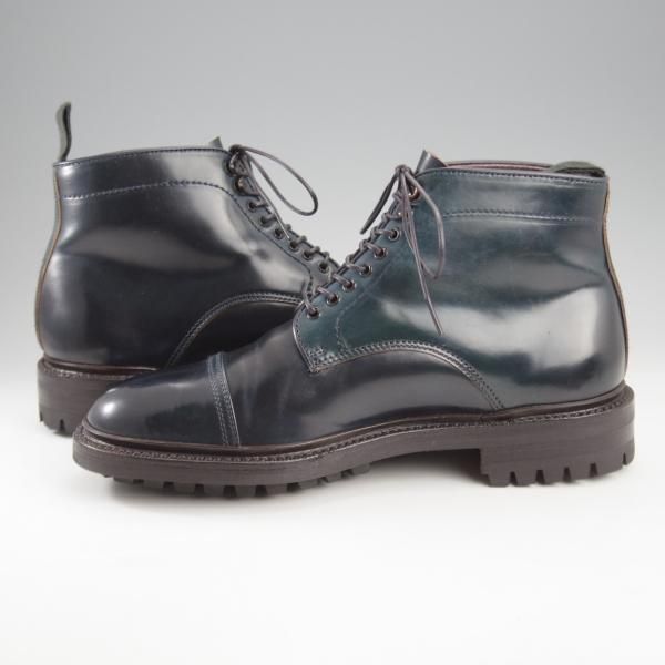 極美品★Makers/メイカーズ SIZE 7【定価￥179,300-★コードバン仕様/紺/(米)ホーウィン社】CDVN-12/ブーツ/コマンドソール★k727