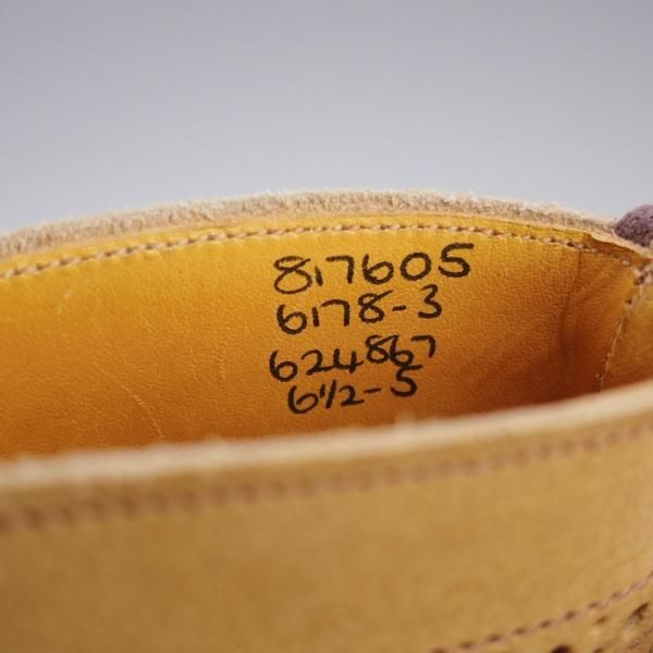 美品☆トリッカーズ SIZE 6.5【貴重☆(英)ポールスミス別注/Paul Smith