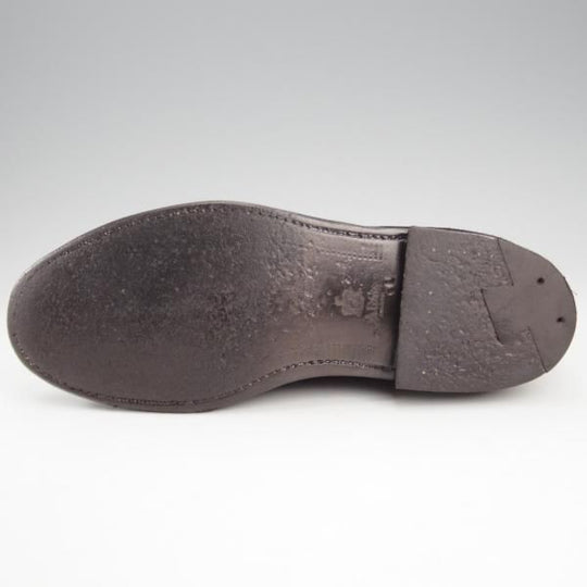 極美品★オールデン 6D【現行定価13万円以上★バリーラスト仕様のVチップ/(ハワイ)Leather Soul別注】D6620/スエード/黒/ALDEN★k729