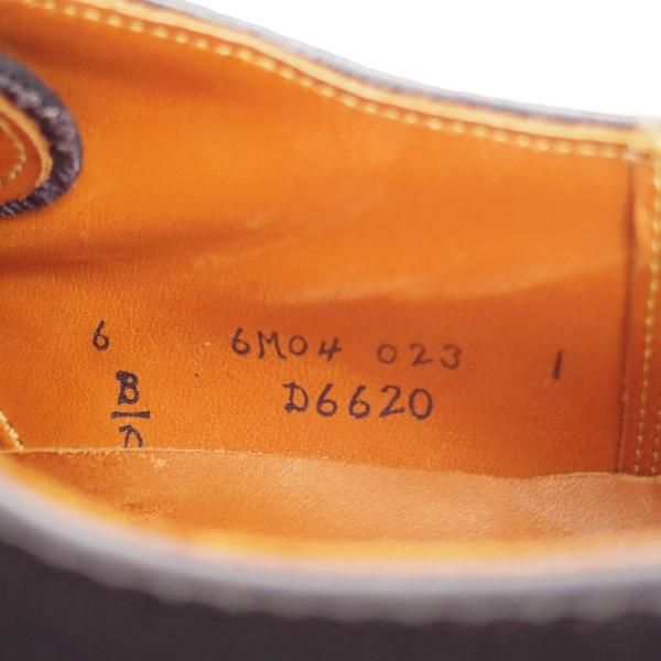 極美品★オールデン 6D【現行定価13万円以上★バリーラスト仕様のVチップ/(ハワイ)Leather Soul別注】D6620/スエード/黒/ALDEN★k729