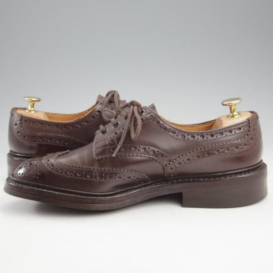 極美品★トリッカーズ SIZE 6【定価￥121,000-★ダイナイトソール/BOURTON/バートン】5633/カントリーシューズ/濃茶/Tricker's★k731