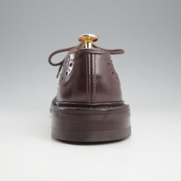 極美品★トリッカーズ SIZE 6【定価￥121,000-★ダイナイトソール/BOURTON/バートン】5633/カントリーシューズ/濃茶/Tricker's★k731