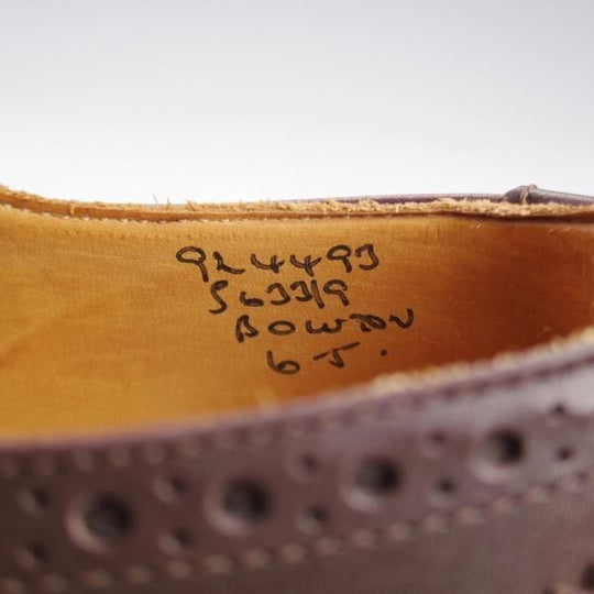 極美品★トリッカーズ SIZE 6【定価￥121,000-★ダイナイトソール/BOURTON/バートン】5633/カントリーシューズ/濃茶/Tricker's★k731