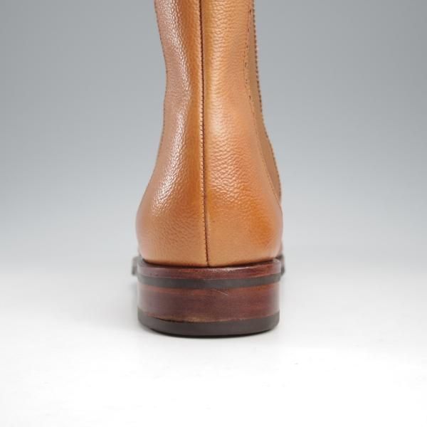 極美品★(スペイン製)CARMINA/カルミナ SIZE 8【モデル定価￥80,300-★サイドゴアブーツ/80409】RAINラスト/グレインレザー/薄茶★k732