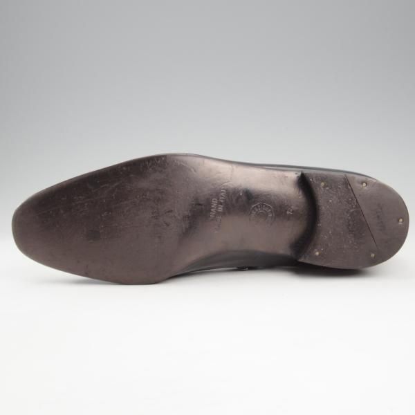 極上★(伊)アルティオリ SIZE 8【定価15万円以上★サイドジップブーツ/黒】カンガルー革/メンズ/ARTIOLI★k733