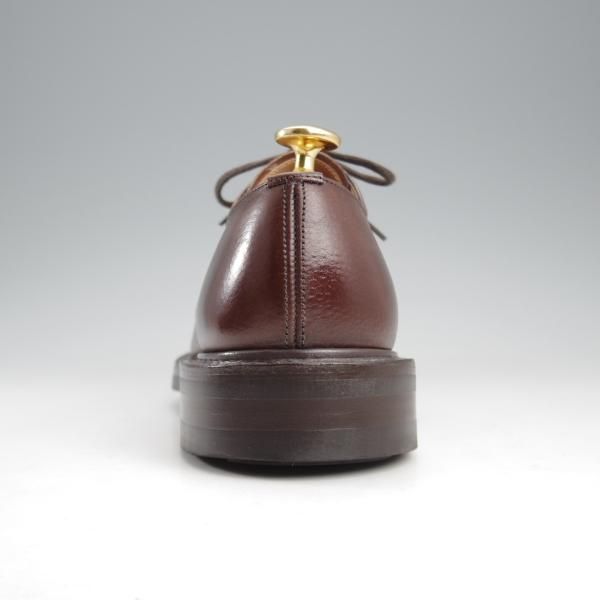 極美品★チャーチ 50F/UK5【ダイナイトソール仕様★Vチップ/NORTHWOOD】173ラスト/グレインレザー/EBONY/濃茶/メンズ/Church's★k734