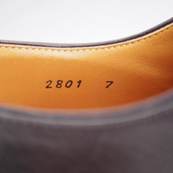 ヒロシツボウチ SIZE 7【パンチドキャップトゥ/2801】 | 高級中古革靴