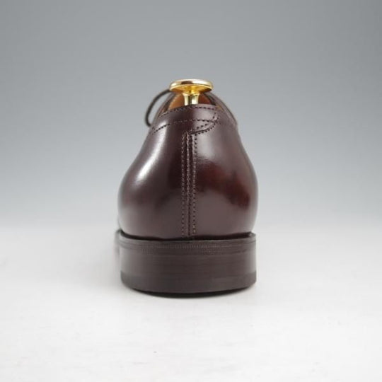 未使用★ジョンロブ 7.5E【定価￥216,000-★ミスティカーフ仕様/SAUNTON/7000ラスト】セミブローグ/濃茶/JOHN LOBB★k739