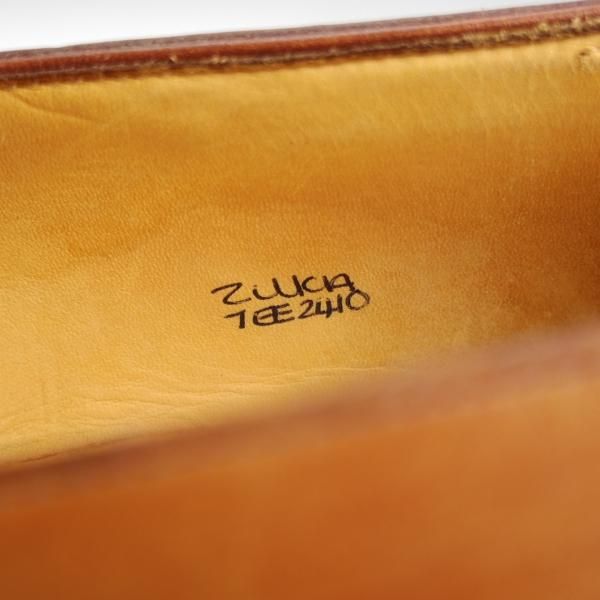 ★ジョンロブ 7EE【★コインローファー/フルストラップ/ZILKA】2410ラスト/スリッポン/カーフ/茶/メンズ/JOHN LOBB★k740