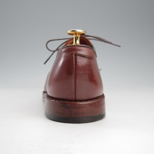 美品★(米)アレンエドモンズ 8D【定価8.5万円程度★Boulevard/パンチドキャップトゥ】カーフ/茶/メンズ/ALLEN EDMONDS★k742