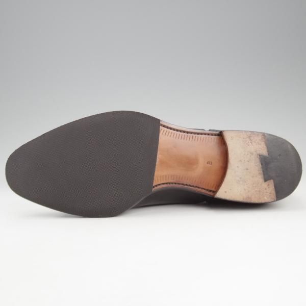 極上★Oriental/オリエンタル SIZE 8【★REDFORD/レッドフォード/セミブローグ】1220ラスト/ボックスカーフ/黒/メンズ★k747