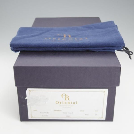 極上★Oriental/オリエンタル SIZE 8【★REDFORD/レッドフォード/セミブローグ】1220ラスト/ボックスカーフ/黒/メンズ★k747