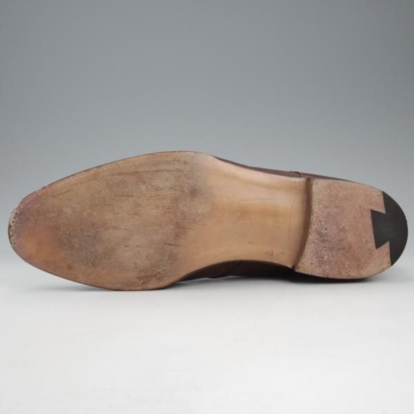 極美品★(伊)パオロ・ラッタンジ SIZE 6.5【定価￥139,650-★ハンドソーンウェルテッド製法/純正ツリー付き】HIBIYA/ブーツ/濃茶★k748
