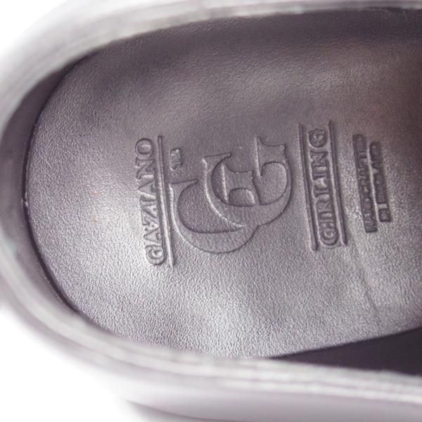 極上★(英)ガジアーノ&ガーリング 8.5F【定価￥242,000-★OXFORD/純正ツリー付/GG06ラスト】ストレートチップ/黒/GAZIANO&GIRLING★k750